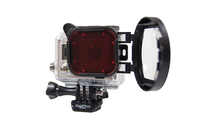 Filtro rosso gopro