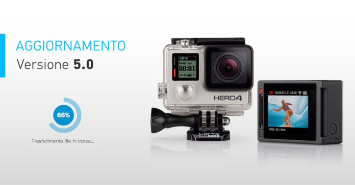 Aggiornamento GoPro HERO4 Black e Silver