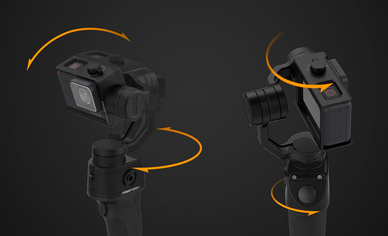 freevision vilta gimbal per gopro