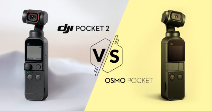 dji pocket 2 vs osmo pocket