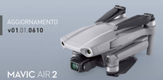 aggiornamento dji mavic air 2