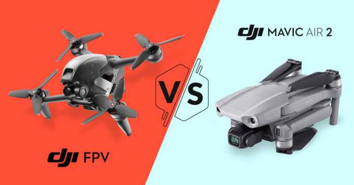 dji fpv vs mavic air 2