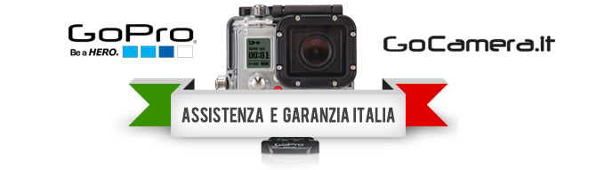 Gocamera.it Assistenza e Garanzia ITALIA GoPro HERO3+