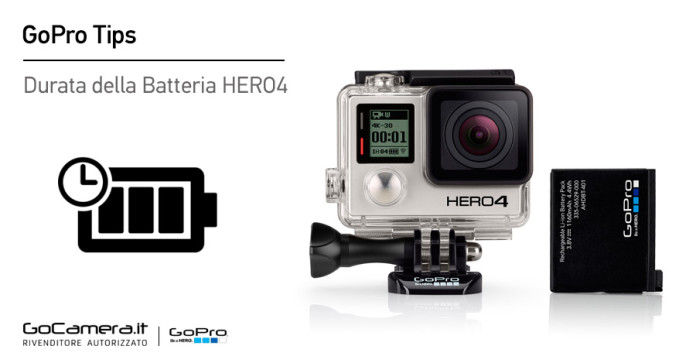 Durata Batteria GoPro HERO4