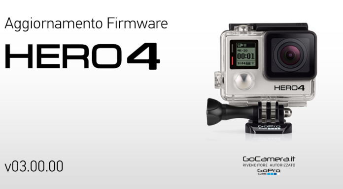 Aggiornamento GoPro HERO4 Versione 3.0