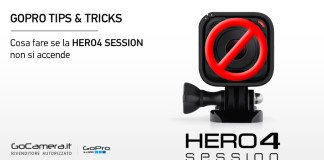 GoPro HERO4 Session non si accende