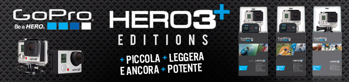 Nuova GoPro HERO3+