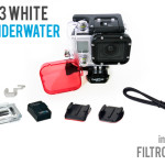 kit gopro hero3 white underwater