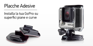 Applicare Placche Adesive GoPro