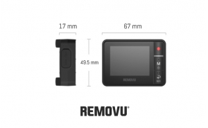 REMOVU R1+ Comando Remoto e LCD da Polso per GoPro