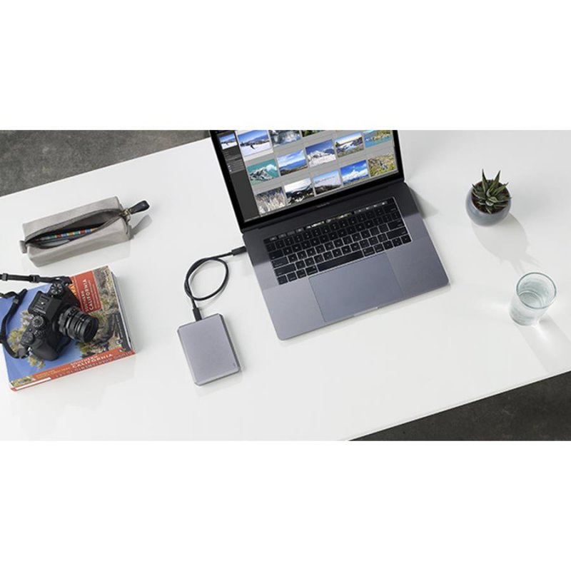 LaCie Mobile Drive USB-C Space Grey - 4TB