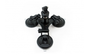 GoCamera Supporto Tripla Ventosa per GoPro