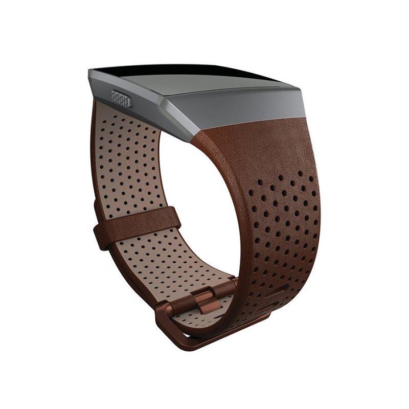 Fitbit Ionic Cinturino Pelle Cognac S