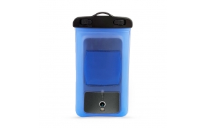 GoCamera Splash Bag Cover Impermeabile Blu per Smartphone