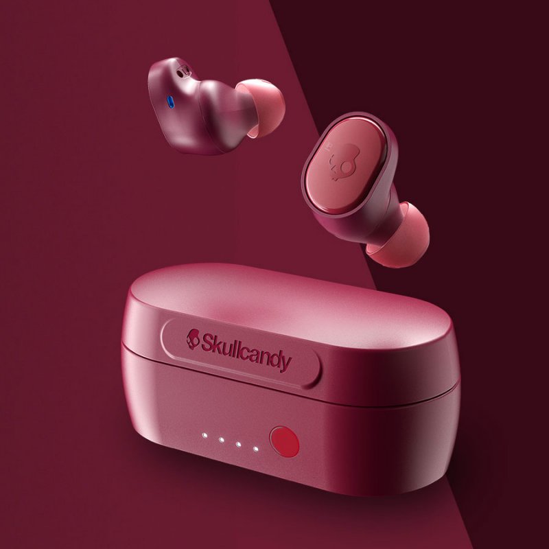 SkullCandy Sesh True Wireless Deep Red