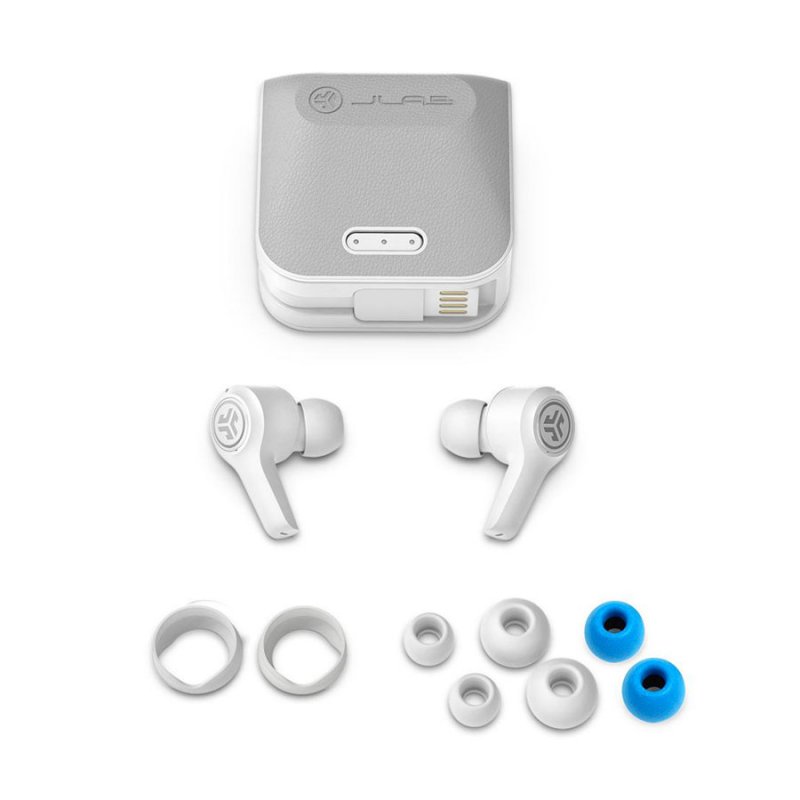 JLab Jbuds Air Executive Auricolari True Wireless - White