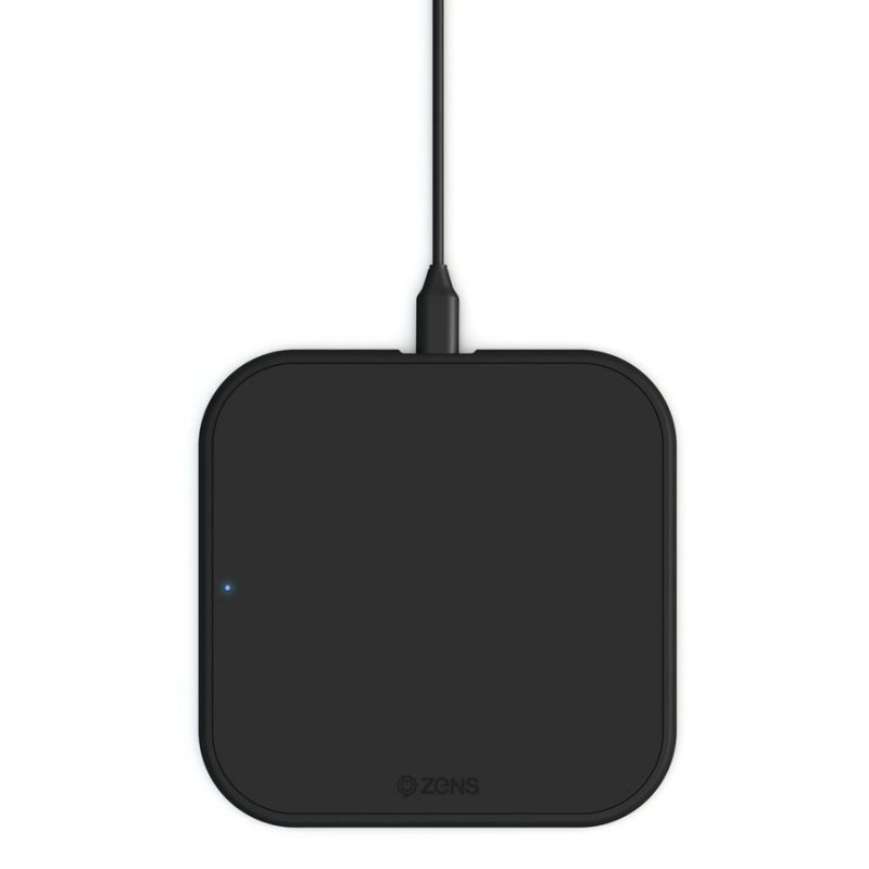 Zens Tappetino ricarica wireless 10W Ultrasottile Nero