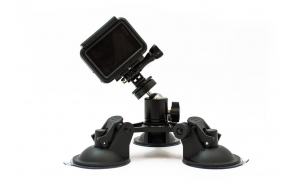 GoCamera Supporto Tripla Ventosa per GoPro