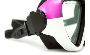 GoMask Purple Maschera Subacquea con Supporto GoPro