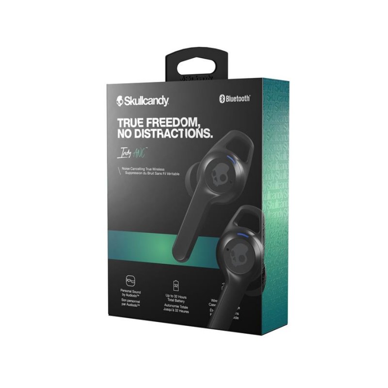 SkullCandy Indy ANC True Wireless - True Black