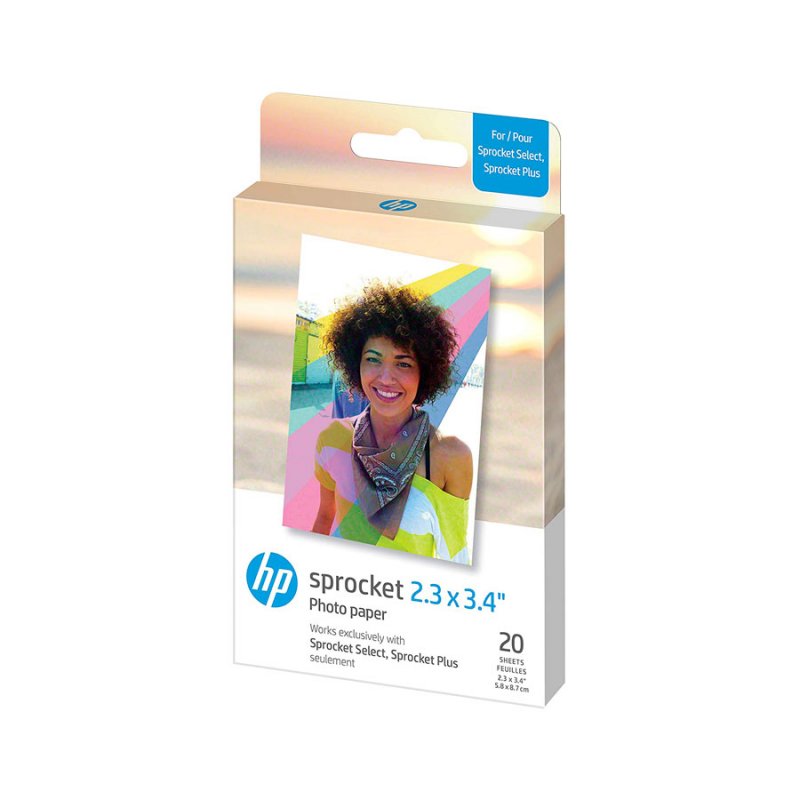 HP Pack 20 fogli per Sprocket Select