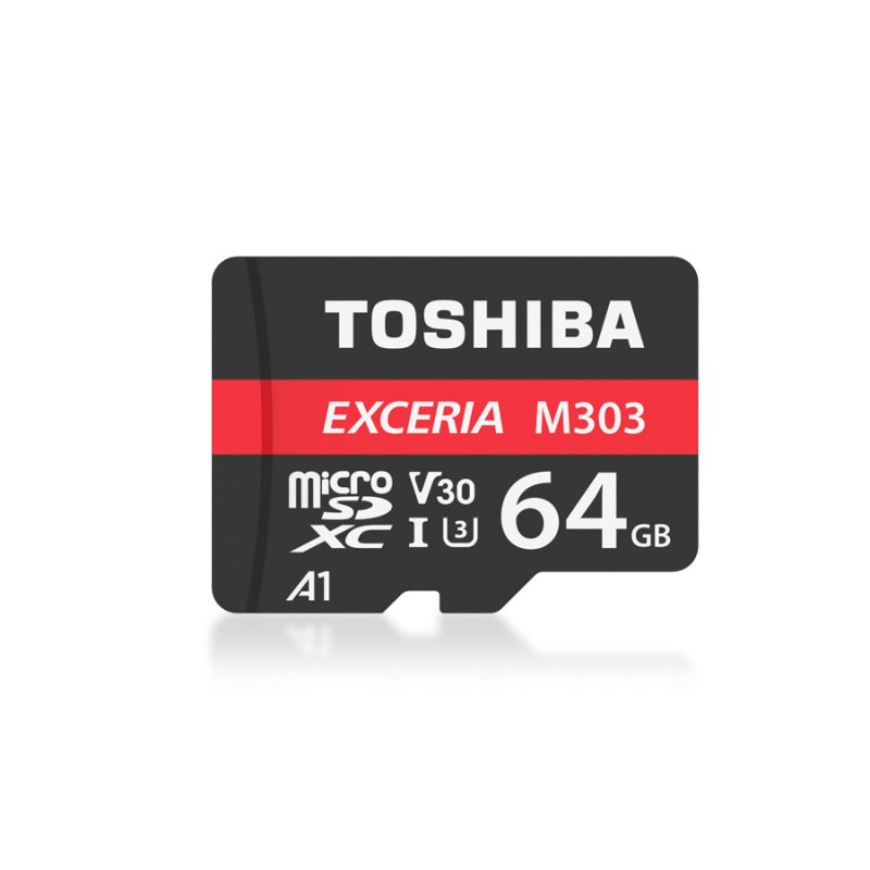 Toshiba Micro SD Exceria 64 GB M303 (Refurbished)