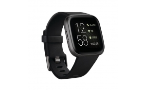 Fitbit Versa 2 Nero/Alluminio Carbone