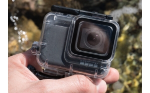 GoCamera Dive Case 45m per GoPro HERO7 Silver e White