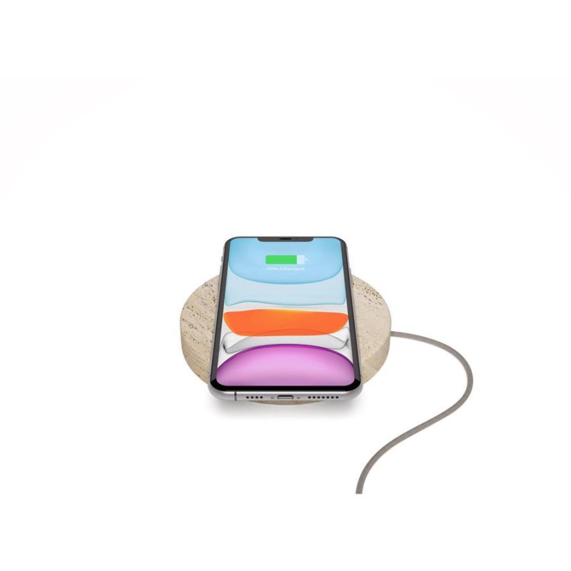 Einova Wireless Charging Stone - Travertino