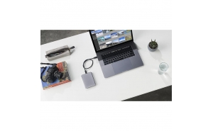 LaCie Mobile Drive USB-C Space Grey - 4TB