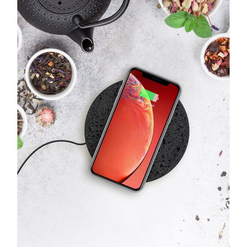 Einova Wireless Charging Stone - Pietra Lavica