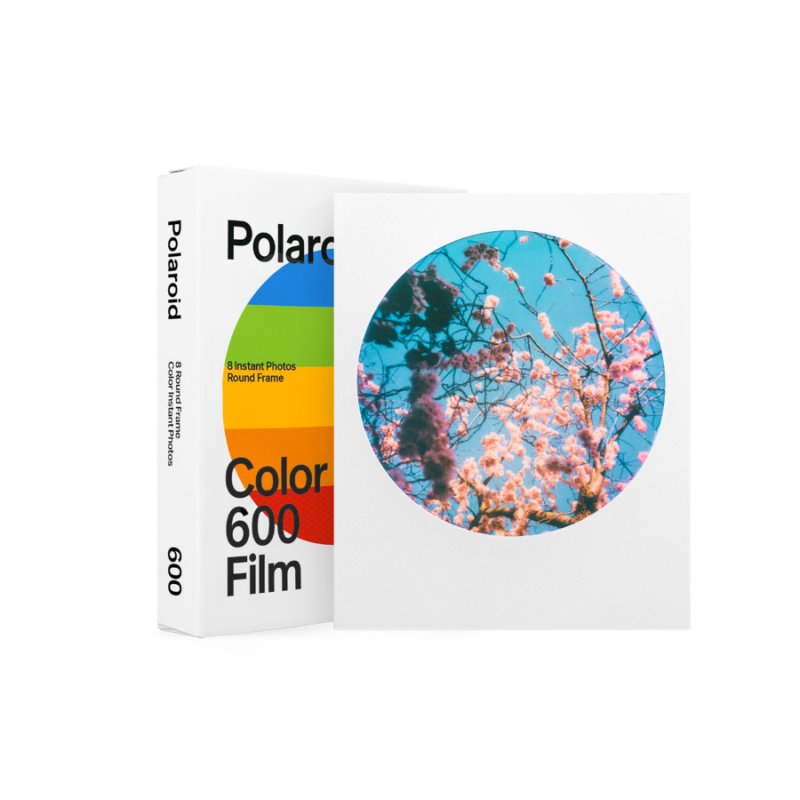 Polaroid pellicole Color 600 Film ‑ Round Frame Edition