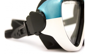 GoMask Blue Maschera Subacquea con Supporto GoPro