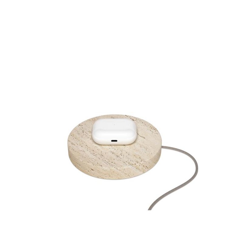 Einova Wireless Charging Stone - Travertino