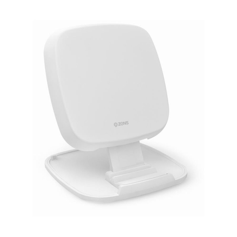 Zens Stand per ricarica wireless 10W Bianco