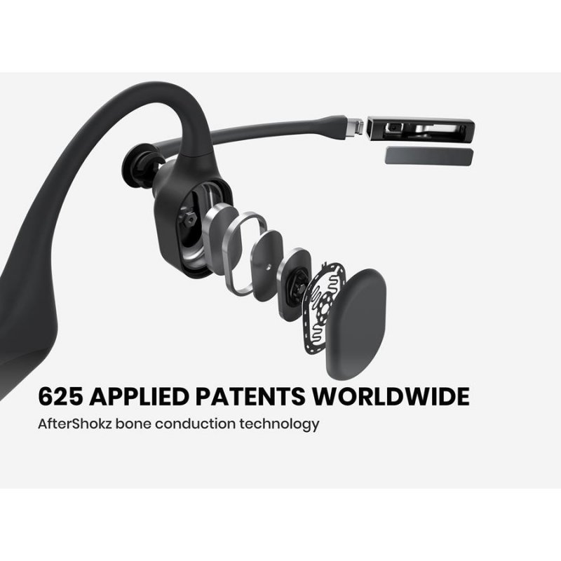 AfterShokz OpenComm Black