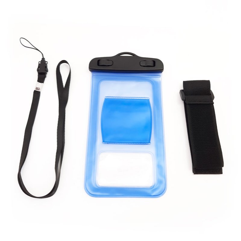 GoCamera Splash Bag Cover Impermeabile Blu per Smartphone