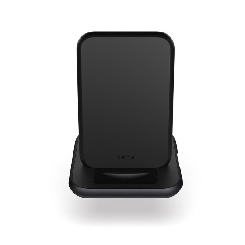 Zens Stand per ricarica wireless Nero Alluminio