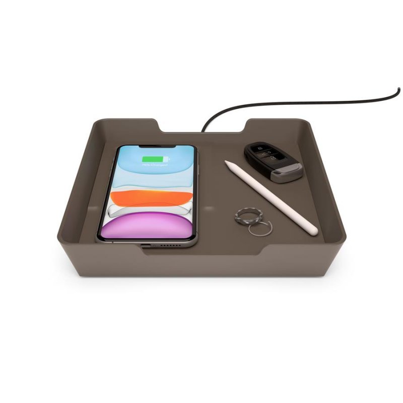 Einova Wireless Valet Tray - Bronze