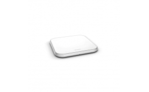 Zens Tappetino ricarica wireless 10W Bianco Alluminio