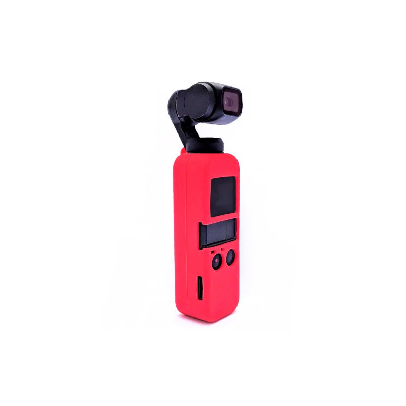 GoCamera Bumper Cover per DJI Osmo Pocket e Pocket 2 - Red