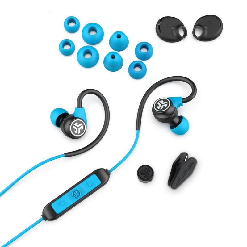 JLab Fit Sport Wireless Fitness Earbuds - Blue