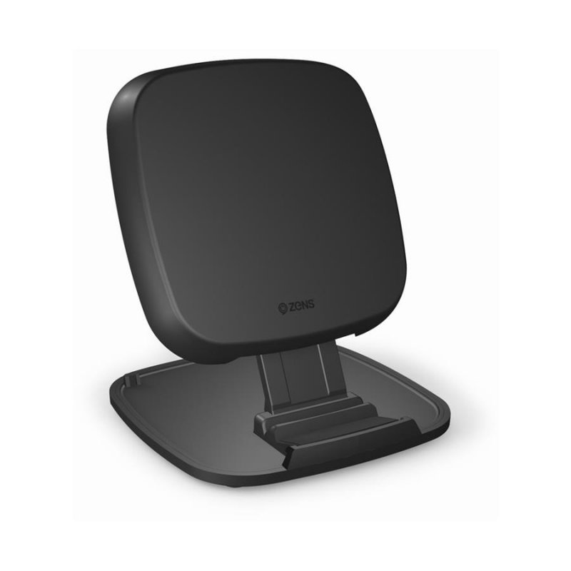 Zens Stand per ricarica wireless 10W Nero