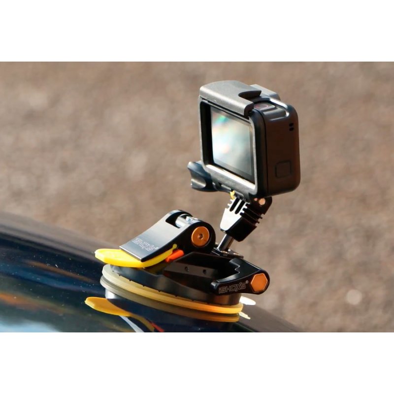 iSHOXS Supporto a ventosa in alluminio per GoPro