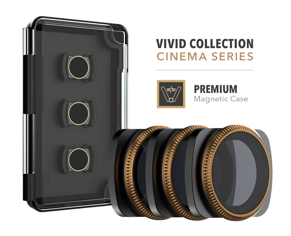 PolarPro Filtri Vivid  Collection 3-Pack per DJI Osmo Pocket