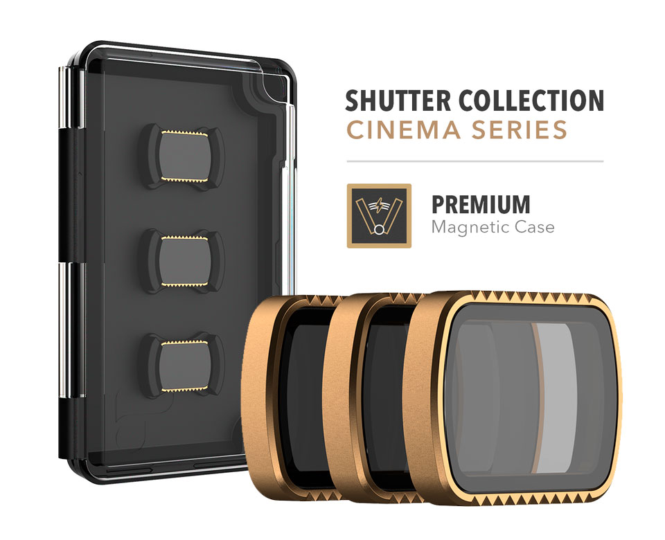 PolarPro Filtri Shutter Collection 3-Pack per DJI Osmo Pocket