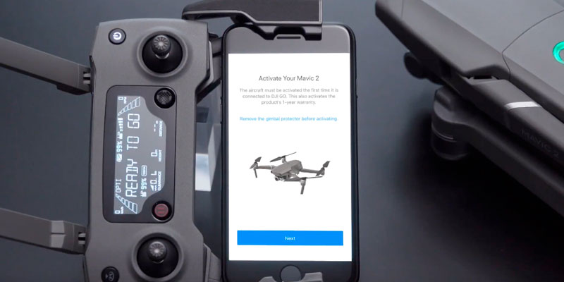 dji mavic 2 video tutorial come attivare il drone