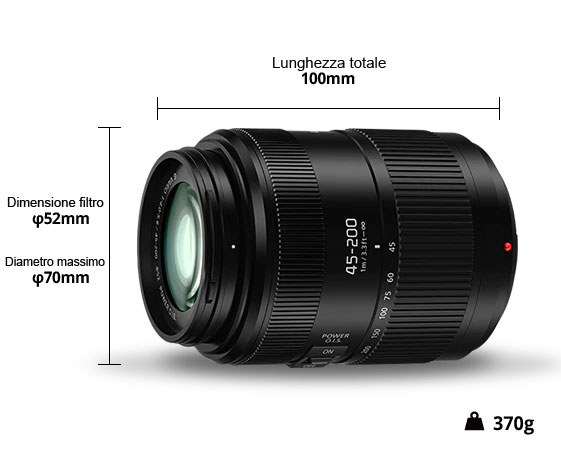 Panasonic LUMIX G VARIO 45-200 mm